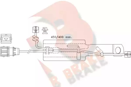 R BRAKE 610430RB